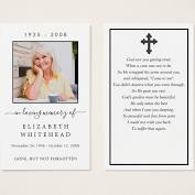 A funeral prayer card is an important piece of template sent out by the family of the deceased to friends, colleagues, and extended family members. 22 15