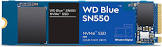 Western Digital 1TB WD Blue SN550 NVMe Internal SSD - Gen3 x4 PCIe 8Gb/s, M.2 2280, 3D NAND, Up to 2,400 MB/s - WDS100T2B0C 