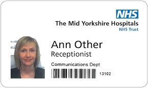 Nhs Identity Guidelines Nhs Staff Identification Badge