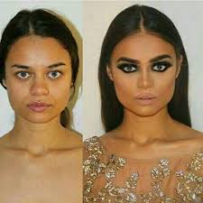 natural or bold makeup on s