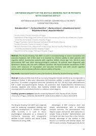Focus 3 Second Edition Testy - PDF) CRITERION VALIDITY OF THE BICYCLE DRAWING TEST IN PATIENTS WITH  COGNITIVE DEFICIT [KRITERIÁLNÍ VALIDITA TESTU KRESBY JÍZDNÍHO KOLA U  PACIENTŮ S KOGNITIVNÍ PORUCHOU]
