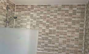 My Bathroom Walls Instead Of Tiles