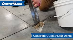 concrete floor patch and repair how to