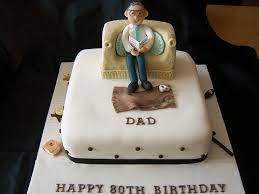 60th birthday black and gold. Dad Sat On A Sofa Dad Cake 80 Birthday Cake Birthday Cakes For Men