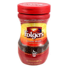 Making use of your coffee pot or coffee maker, fill it with cold water to the number of cups needed to make the coffee. Folgers Instant Classic Roast Coffee 8 Oz Family Dollar