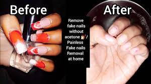 how to remove fake nails at home in 2