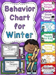 Winter Behavior Chart