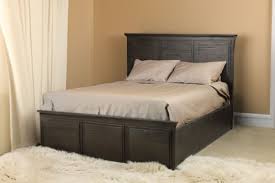 Madison Queen Size Bed Frame Dark