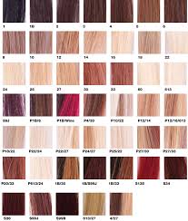 Hennessy Hair Beauty Hair Extensions Colour Chart