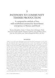 pathways to community timber ion