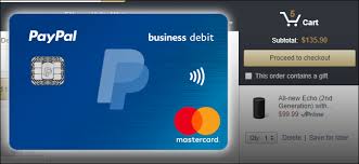 paypal balance into a debit card