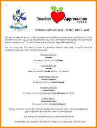 Teacher Appreciation Letter From Parents Online Card Template For