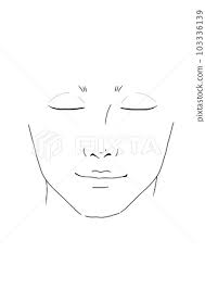 face chart male makeup sheet men with