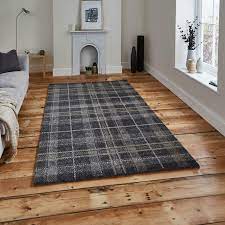 think wellness 6630 rugs in dark grey