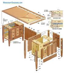 These free diy desk plans will give you everything you need to successfully build a desk for your office or any other space in your home where you need an area to work or create. Diy Office Desk Plans Blueprints For A Lovely Executive Table