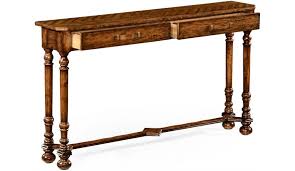 Heavily Distressed Parquet Console
