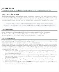 Resume Sample For Executive Assistant Administrative Assistant Job