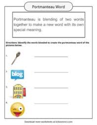 transition words worksheets examples