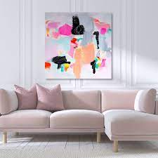 Candy Colour Abstract Contemporary Wall