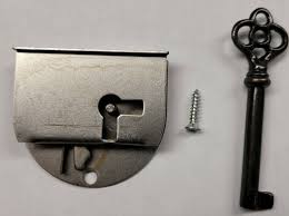 small left hand half mortise lock key