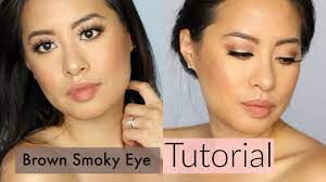 easy brown smoky eye tutorial mac