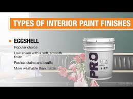 Types Of Paint Finishes The Home Depot