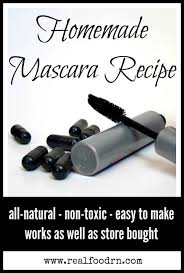 easy homemade mascara recipe real food rn