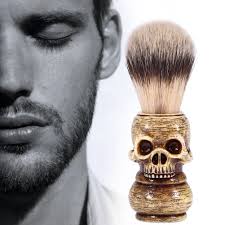 mens grooming tool makeup skull head
