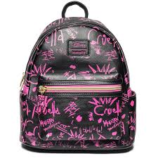 cruella graffiti mini backpack