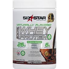 six star 100 whey protein plus 1 5 lb