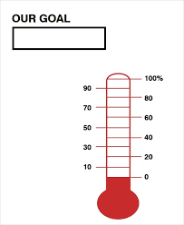 28 Thermometer Goal Chart Template Robertbathurst