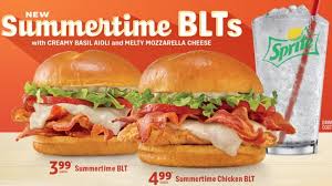 Sonic Launches New Summertime Blts And New Mocktail Slushes