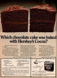 chocolate cake recipes from the 70s