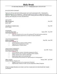 Career Services Sample Resumes