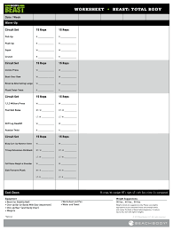 body beast record sheet pdf fill out