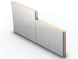 Ribbed Insulated Metal Wall Panel