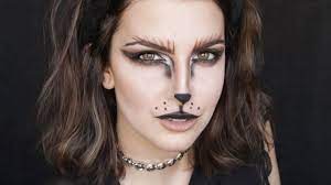 cat makeup halloween chat maquillage