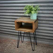 Hairpin Leg Bedside Table Side Table Or