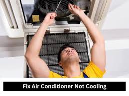 air conditioner running but not cooling