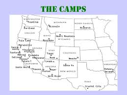 This shows how there were camps built around the country which meant that a lot of japanese americans were taken to the camp in their home state. Japanese American Internment Camps 10 Camps In Operation From Ppt Download