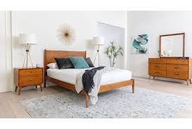 Dress up your bedroom with a set of furniture that lives up to your high standards. Alton Cherry Queen Platform 4 Piece Bedroom Set Living Spaces