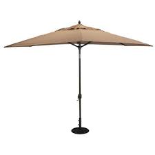 Oval Aluminum Market Patio Umbrella
