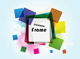 squares frame vector art graphics