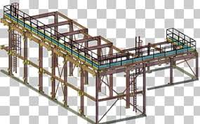 steel building stairs structural system