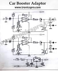 car booster lifier adaptor circuit