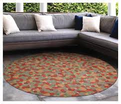 liora manne visions iii giant swirls indoor outdoor rug fiesta 8 x10