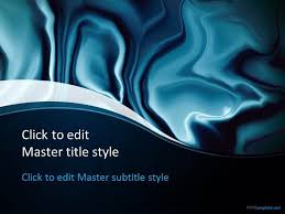 Free Blue Abstract Ppt Template Ppt Presentation Backgrounds For