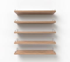 Premium Photo Wooden Shelves With