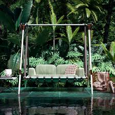 Fabric Garden Swing Seat Fable My