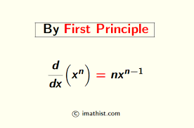 derivative of x n by first principle
